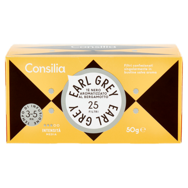 Consilia The Earl Grey 25 Filtri 50 g