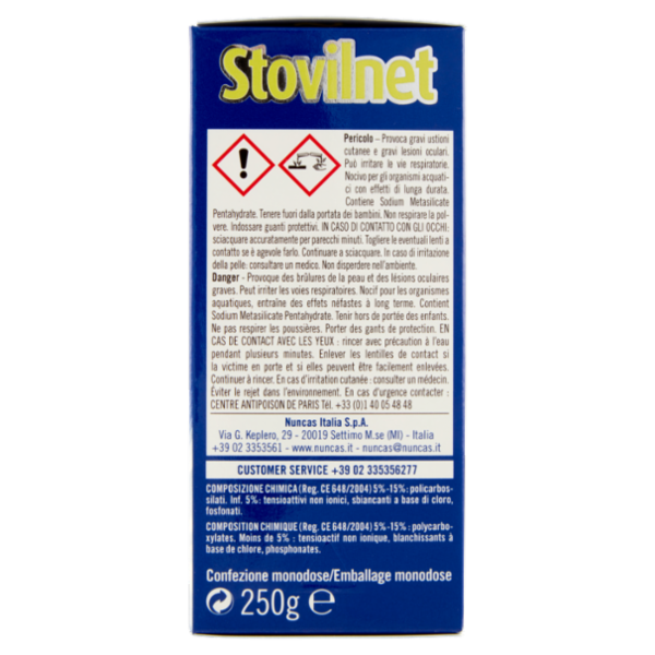 nuncas Stovilnet Lavastoviglie Sgrassante 250 g