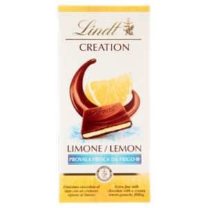 Lindt Creation Tavoletta Cioccolato Al Latte Limone 150 g