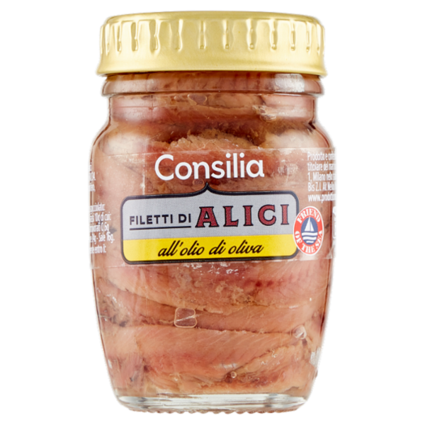 Consilia Filetti di Alici all'Olio di Oliva 90 g