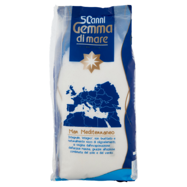 Gemma di mare Gli Integrali Sale Marino del Mediterraneo Fino 1000 g