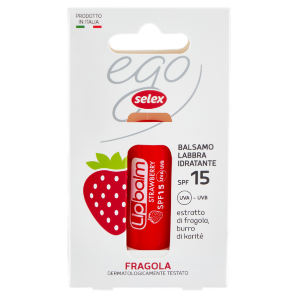 Selex Ego Balsamo Labbra Fragola 5,7 ml