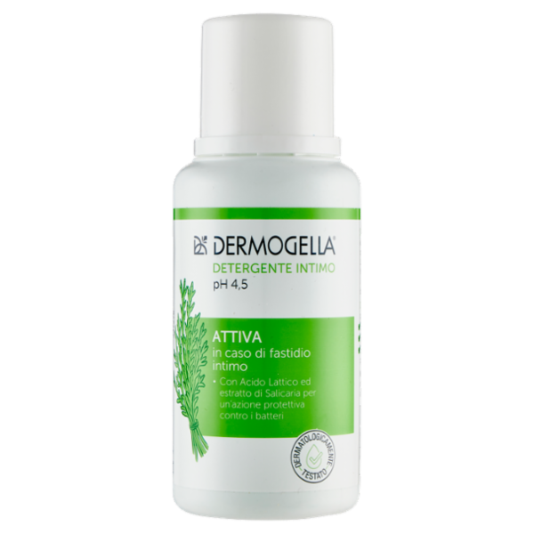 Dermogella Detergente Intimo pH 4,5 Attiva 200 ml