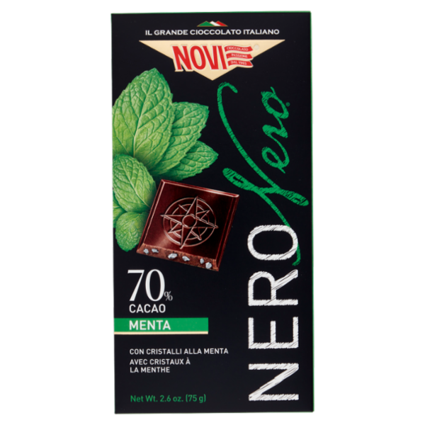 Novi NeroNero 70% Cacao Menta 75 g