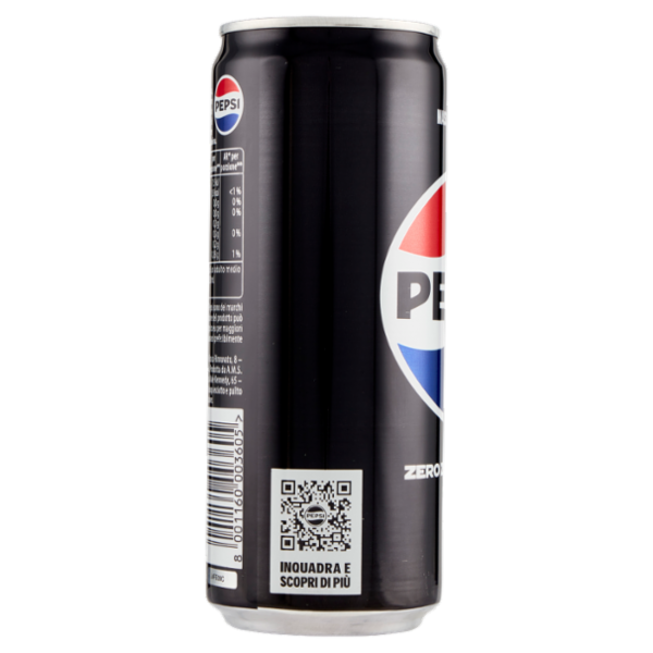 Pepsi Zero Zucchero 330 ml