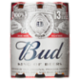 BUD Birra lager americana bottiglia 3x33cl