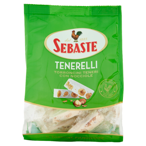 Sebaste Tenerelli Torroncini Teneri con Nocciole 180 g