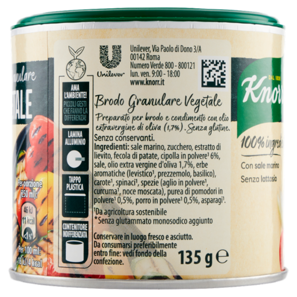 Knorr Brodo Granulare Vegetale 135 g