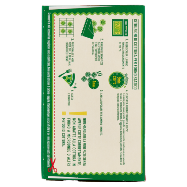 BUITONI Bella Napoli La Classica Mini Margherita (4 mini pizze surgelate) 300g