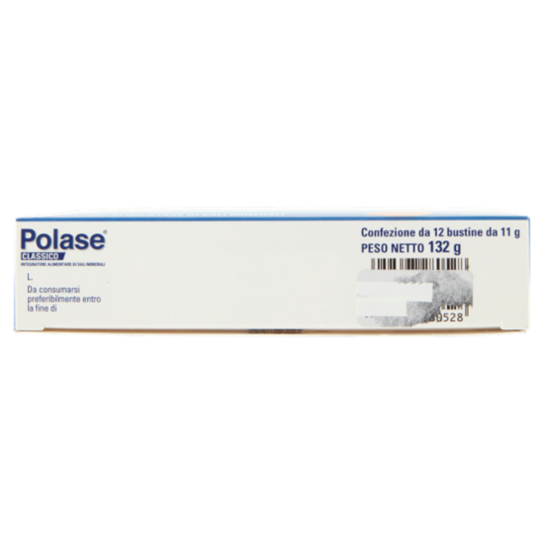 Polase integratore alimentare potassio, magnesio e sali minerali gusto arancia 12 bustine 132 g
