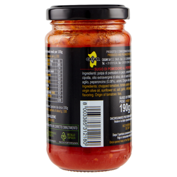 Casar il Sugo Sardo Piccante 190 g