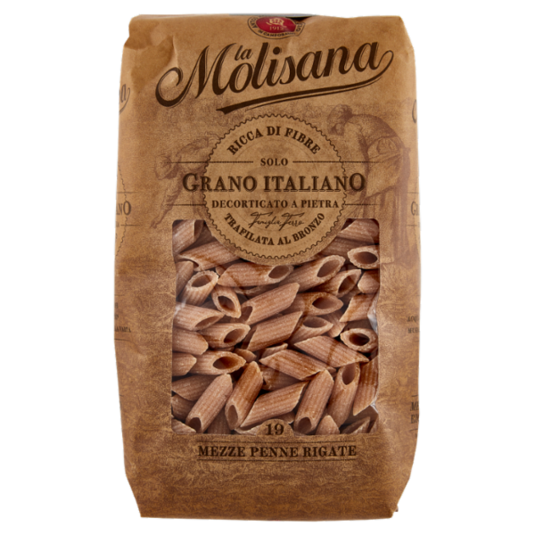 La Molisana integrale 19 Mezze Penne Rigate 500 g