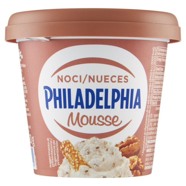 Philadelphia Mousse al formaggio fresco con Noci - 130 g