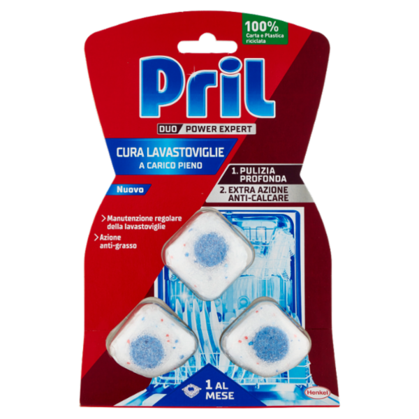 PRIL Cura Lavastoviglie a Carico Pieno 57g