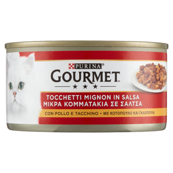 PURINA GOURMET Tocchetti Mignon in Salsa con Pollo e Tacchino 195 g