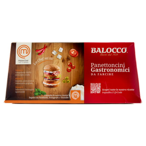 Balocco Panettoncini Gastronomici da Farcire Masterchef 3 x 80 g
