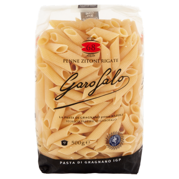 Garofalo Penne Zitoni Rigate 68 Pasta di Gragnano IGP 500 g