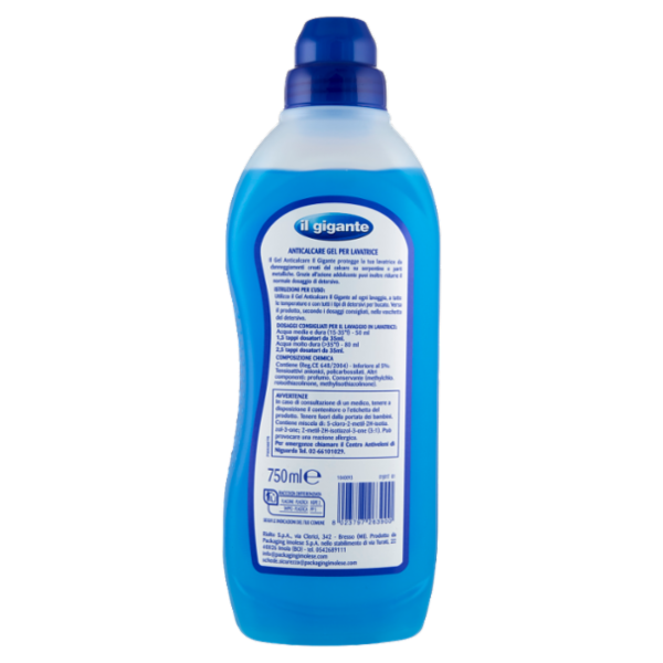 IL GIGANTE Anticalcare Gel per Lavatrice 750 ml