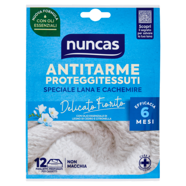 nuncas Antitarme Forte Delicato Fiorito 12 pz