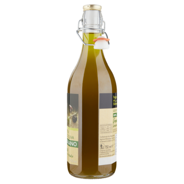 Poggio delle Fattorie Olio Extra Vergine di Oliva 100% Italiano Grezzo 750 ml