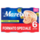 Mareblu VeroSapore Tranci di Tonno Olio Extra Vergine di Oliva 6 x 60 g