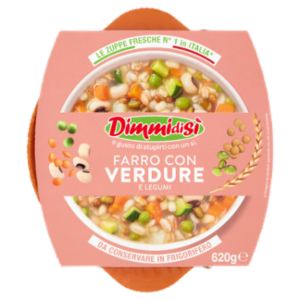 DimmidiSì Le Zuppe Fresche Farro Con Verdure 620 g