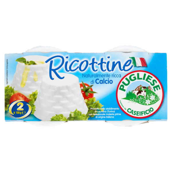 Caseificio Pugliese Ricottine 2 x 100 g