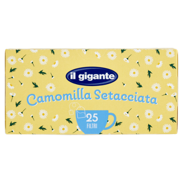 IL GIGANTE Camomilla Setacciata 25 x 1,5 g