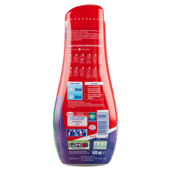 PRIL Tutto in 1 Gel Classico 630ml