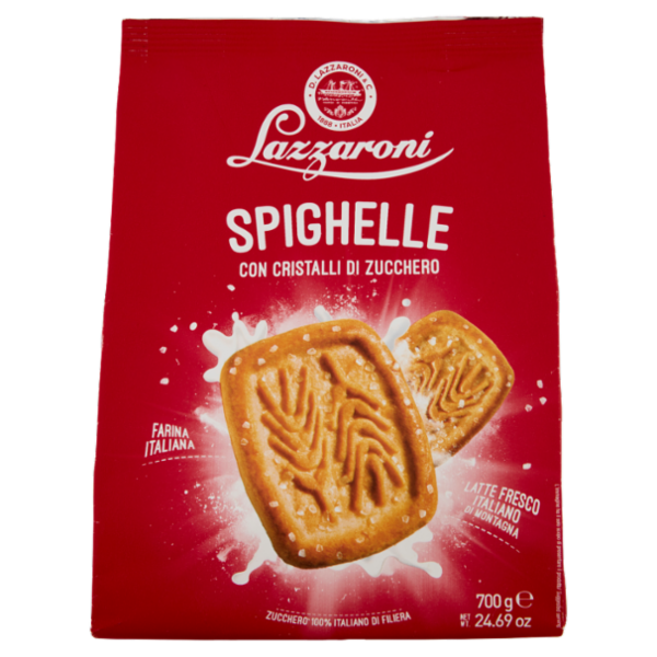 Lazzaroni Spighelle con Cristalli di Zucchero 700 g