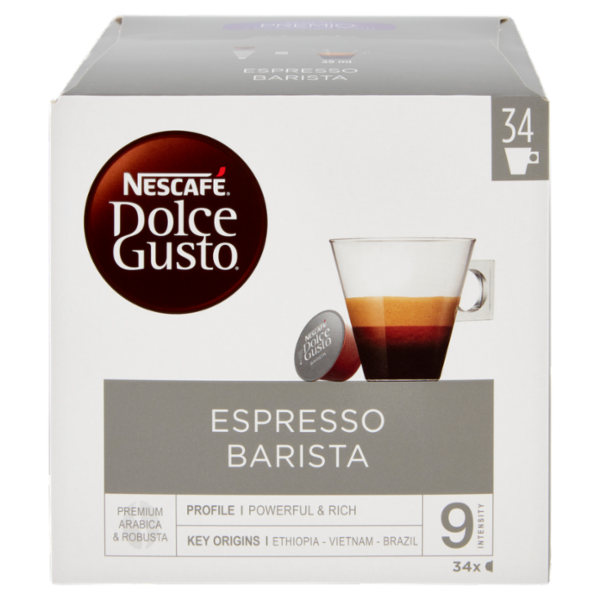 NESCAFÉ DOLCE GUSTO Espresso Barista Caffè espresso 34 capsule (34 tazze)