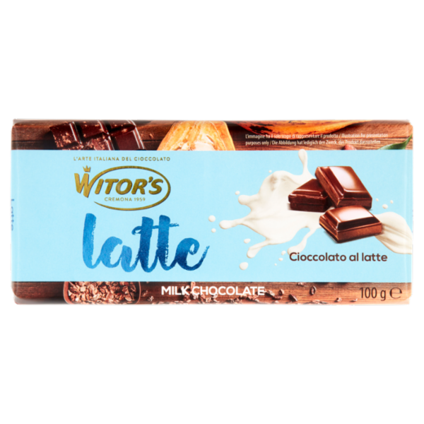 Witor's Cioccolato al latte 100 g
