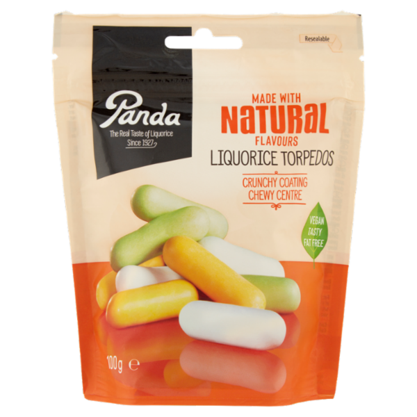 Panda Liquorice Torpedos 100 g