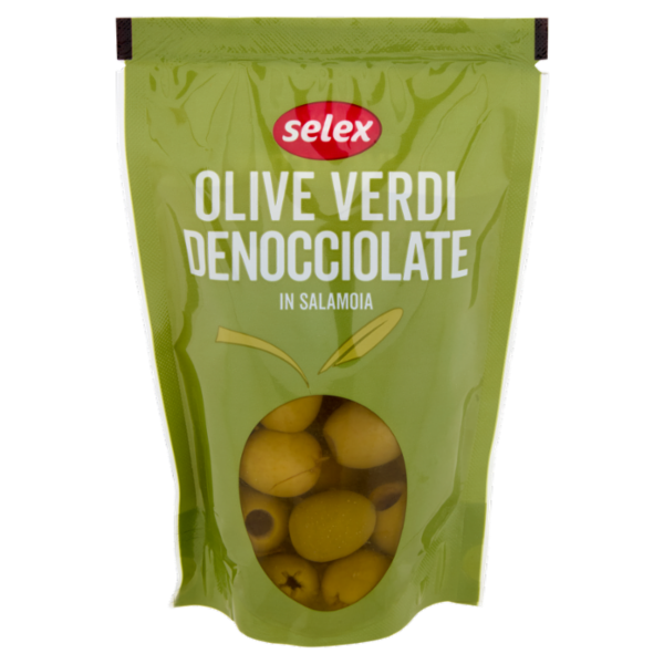 Selex Olive Verdi Denocciolate in Salamoia 170 g