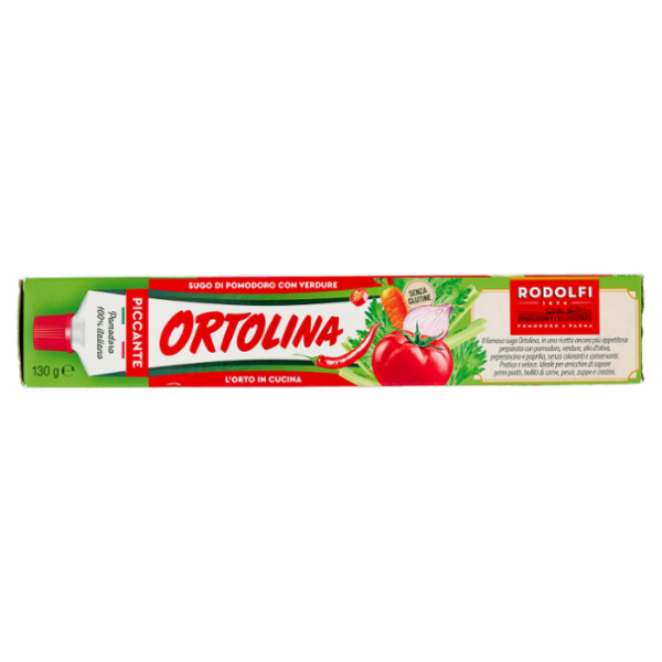 Ortolina Piccante Sugo di Pomodoro con Verdure 130 g