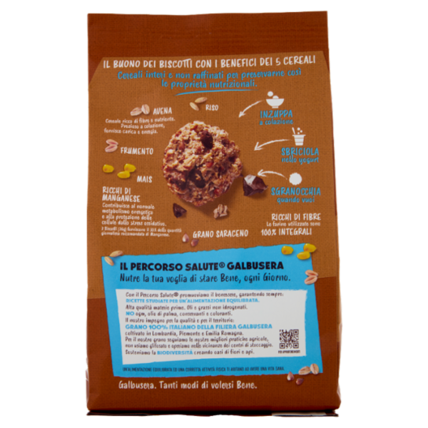 Galbusera Cereali G Granola e Frolla con Pezzi di Cioccolato 300 g