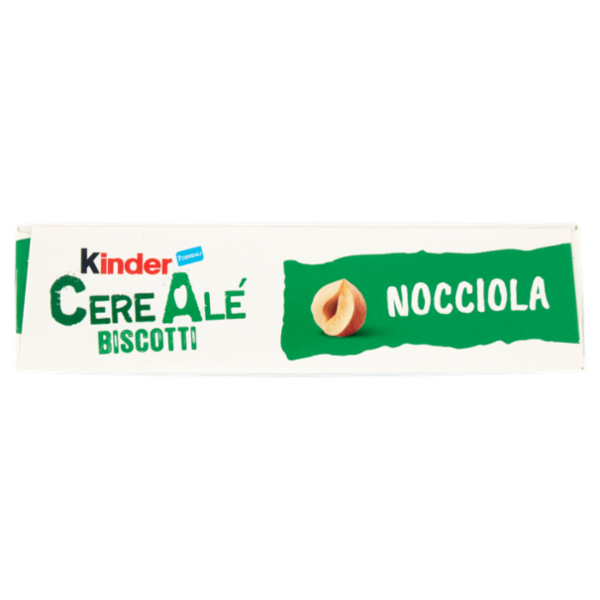 Kinder CereAlé Biscotti Nocciola 6 astucci da 2 biscotti 204 g