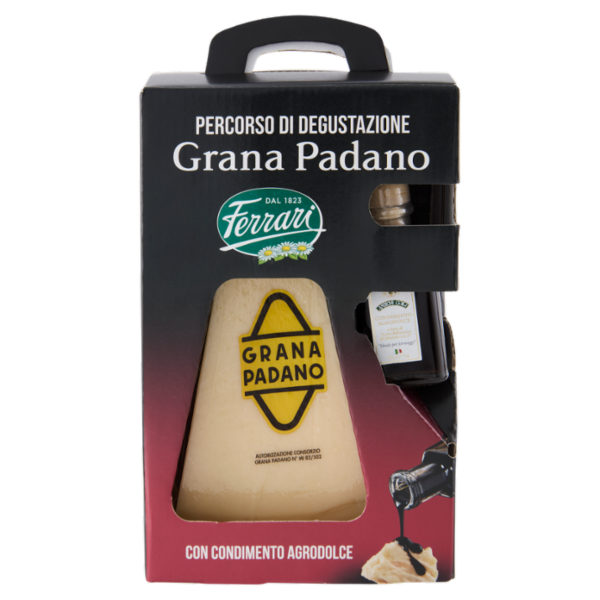 Ferrari Grana Padano DOP 400g con condimento balsamico