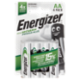 Energizer Accu Recharge Power Plus AA 4 pz