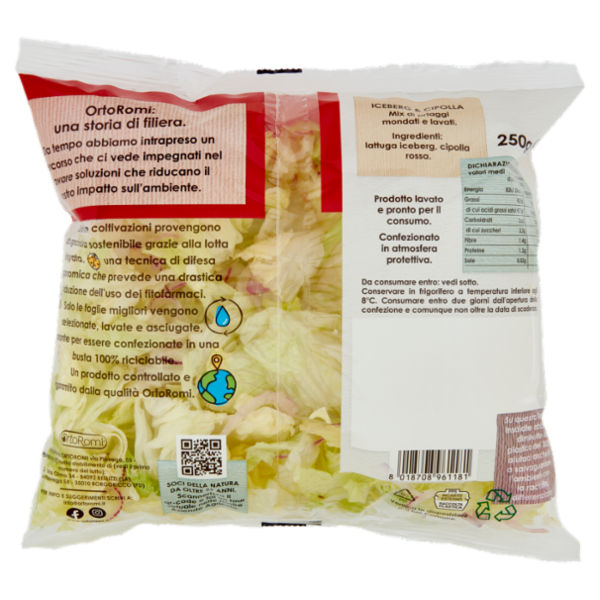 OrtoRomi Iceberg & Cipolla 250 g