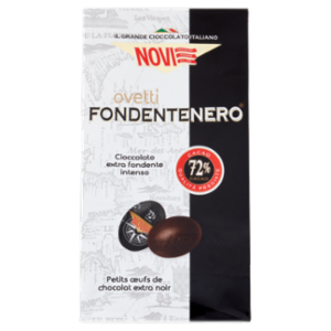 Novi Ovetti Fondentenero Cioccolato Extra Fondente Intenso 160 g
