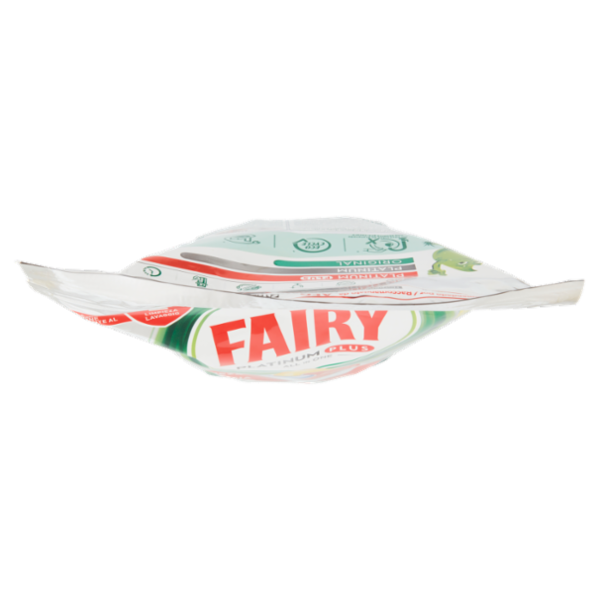 Fairy Platinum Plus Pastiglie Lavastoviglie 37 Caps, Detersivo Limone Anti-Opaco