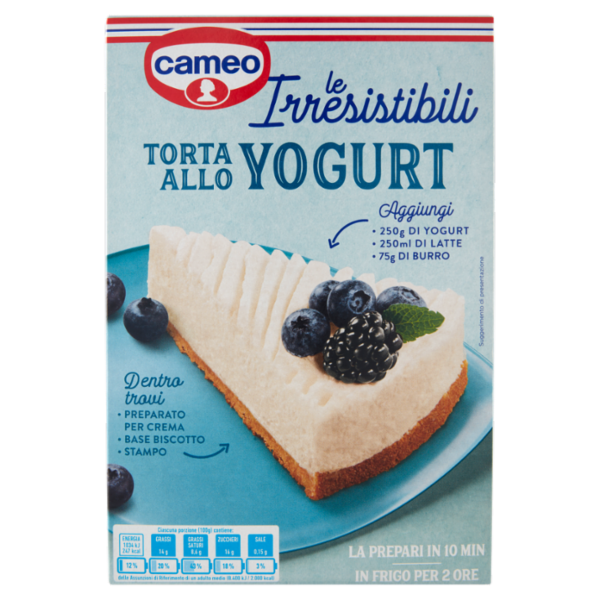 cameo le Irresistibili Torta allo Yogurt 270 g