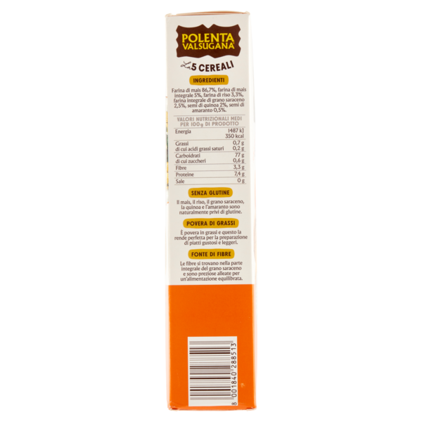 Polenta Valsugana la 5 Cereali 350 g