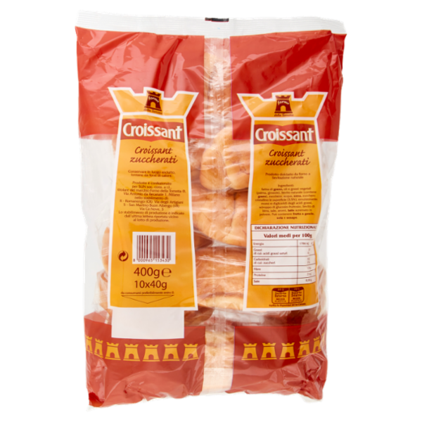 Forno Della Torretta Croissant Zuccherati 10x40 g