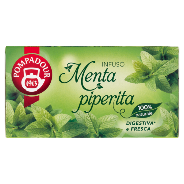 Pompadour Infuso Menta piperita 20 x 2,25 g