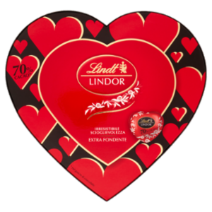 Lindt Lindor Cioccolatini Assortiti Cioccolato Fondente Scatola Regalo San Valentino 96 g