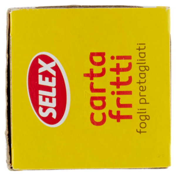 Selex Carta per Fritti in Fogli Pretagliati 20 pezzi