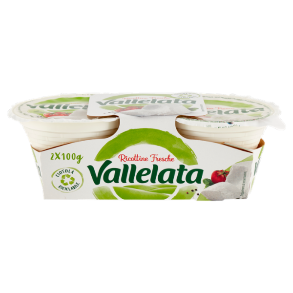 Vallelata Ricottine Fresche 2 x 100 g