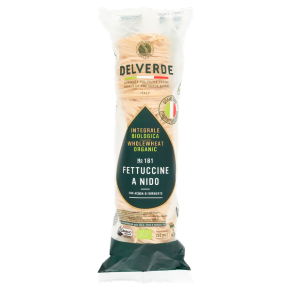 Delverde Integrale Biologica No 181 Fettuccine a Nido 250 g